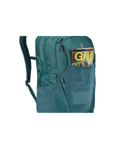 RUCSAC THULE Enroute, 26 l, pt. notebook de max. 15.6 inch, 2 compartimente, buzunar lateral x 2, waterproof, nylon, verde, "TEB