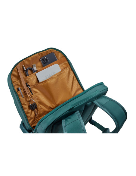RUCSAC THULE Enroute, 23 l, pt. notebook de max. 15.6 inch, 1 compartiment, buzunar lateral x 2, waterproof, nylon, verde , "TEB