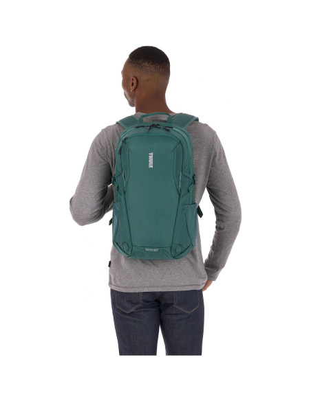 RUCSAC THULE Enroute, 23 l, pt. notebook de max. 15.6 inch, 1 compartiment, buzunar lateral x 2, waterproof, nylon, verde , "TEB