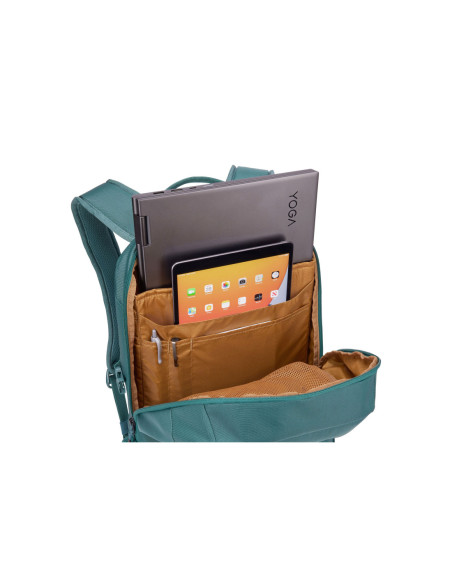 RUCSAC THULE Enroute, 21 l, pt. notebook de max. 15.6 inch, 1 compartiment, buzunar lateral x 2, waterproof, nylon, verde, "TEBP