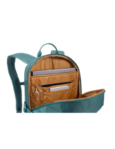 RUCSAC THULE Enroute, 21 l, pt. notebook de max. 15.6 inch, 1 compartiment, buzunar lateral x 2, waterproof, nylon, verde, "TEBP