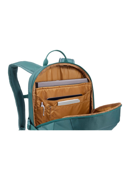 RUCSAC THULE Enroute, 21 l, pt. notebook de max. 15.6 inch, 1 compartiment, buzunar lateral x 2, waterproof, nylon, verde, "TEBP
