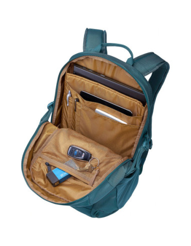 RUCSAC THULE Enroute, 21 l, pt. notebook de max. 15.6 inch, 1 compartiment, buzunar lateral x 2, waterproof, nylon, verde, "TEBP