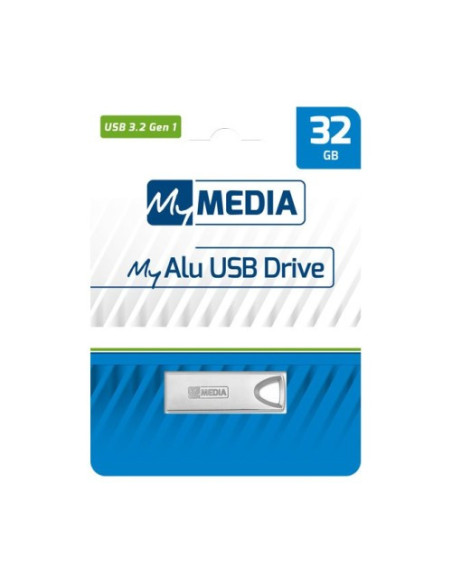 USB Flash Drive MyMedia, USB 3.0, 32GBAluminiu "69276" (include TV 0.03 lei)
