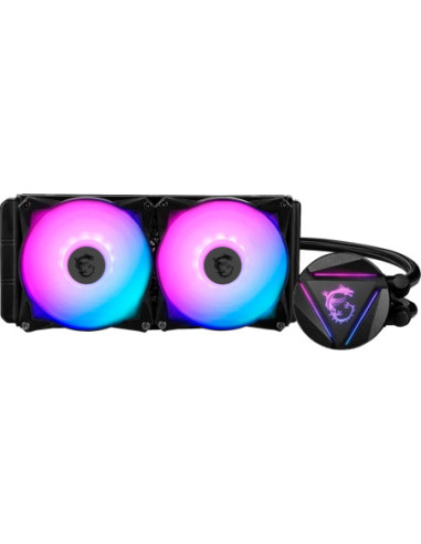 COOLER MSI, "CORELIQUID 240R V2", skt. universal, racire cu lichid, fan 120 mm x 2, 2000 rpm, LED ARGB, "MAG_CORELIQUID_240R_V2"