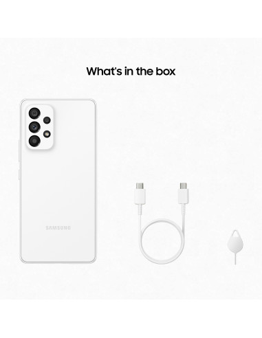SAMSUNG A53 5G A536 6.5" 6GB 128GB DS WH "SM-A536BZWN" (include TV 0.5lei)