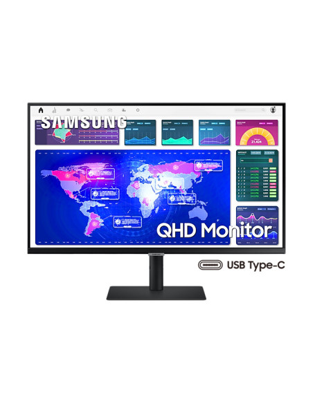 Monitor LED Samsung LS32A600UUPXEN 32", VA, 16 9, WQHD, 2,560 x 1,440@75Hz, 3000   1, 178 178, 5ms, 300cd m2, 1xHDMI, 1xDP, 3xUS