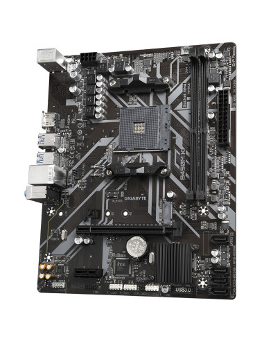 GIGABYTE  Main Board Desktop B450M K (AM4,2 x DDR4,HDMI,GLAN,PCI Express x16, PCI Express x1,M.2,4 x SATAIII,2x USB3.2 Gen1,6x U