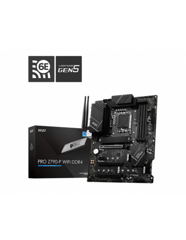 MSI  PRO Z790-P WIFI LGA1700 ATX MB DDR4 3xPCI-Ex 16 6xSATA "PRO Z790-P WIFI DDR4" .