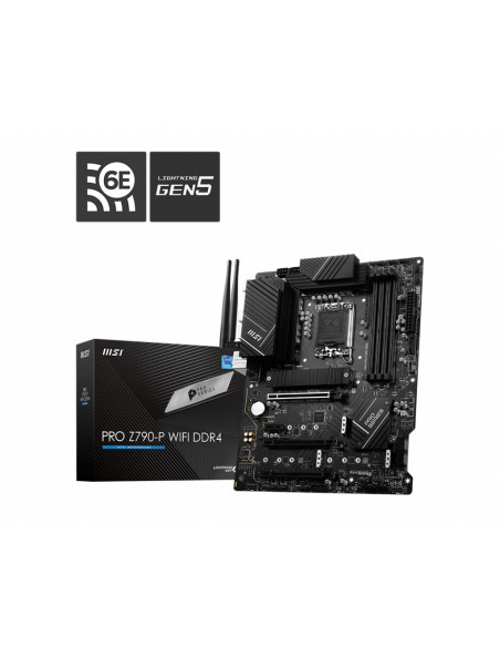 MSI  PRO Z790-P WIFI LGA1700 ATX MB DDR4 3xPCI-Ex 16 6xSATA "PRO Z790-P WIFI DDR4" .