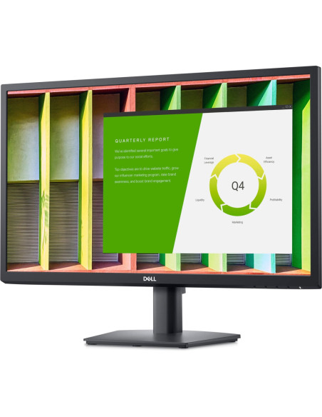 Monitor  LED DELL E-series E2423H 24", 1920x1080, FHD, Antiglare, 16:9, 3000:1, 250 cd/m2, 8ms/5ms, 178/178, DP, VGA, Tilt "E242