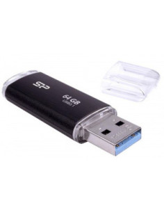 USB Flash Drive SP, Blaze B02, 3.2, 64GB, Negru
