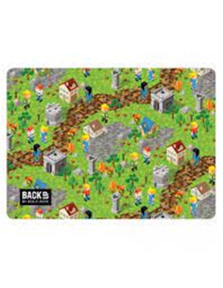 Set gradinita PIXIE - Ghiozdan, Penar etui, Carte 2 in 1, Planseta plastelina, Motiv Minecraft 3