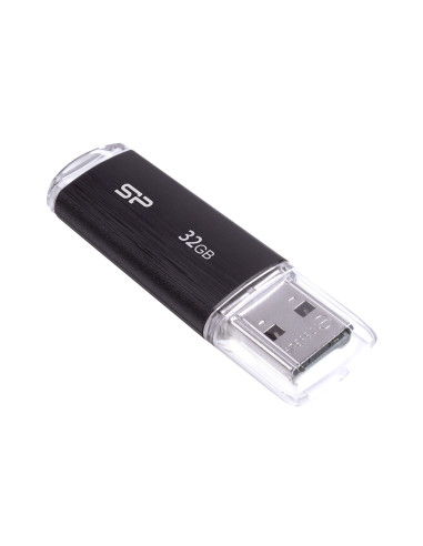 USB Flash Drive SP, Ultima U02, 2.0, 32GB, Negru "SP032GBUF2U02V1K" (include TV 0.03 lei)