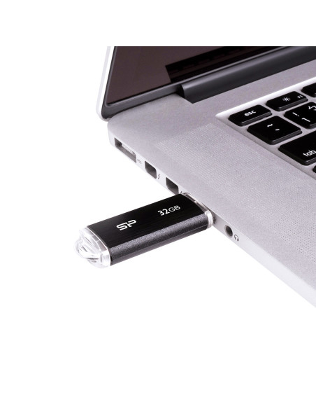 USB Flash Drive SP, Ultima U02, 2.0, 32GB, Negru "SP032GBUF2U02V1K" (include TV 0.03 lei)
