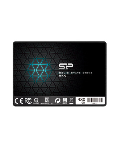 SSD SP SLIM S55 480GB 2.5" SATA 6Gb s "SP480GBSS3S55S25"