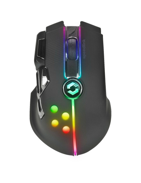 MOUSE GAMING SPEEDLINK IMPERIOR WIRELESS BLACK "SL-680101-RRBK" (include TV 0.18lei)