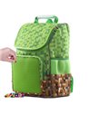 Set scoala PIXIE - Ghiozdan, Penar 1 fermoar, Planseta plastelina, Breloc, Alfabet Pixie, Motiv Minecraft 4