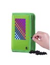 Penar neechipat Pixie Crew, cu un fermoar, Motiv Minecraft, Verde cu maro 14.5 x 19.2 x 2.7 cm