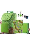 Set scoala PIXIE - Ghiozdan, Penar 1 fermoar, Planseta plastelina, Breloc, Alfabet Pixie, Motiv Minecraft 4
