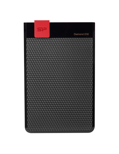 HDD extern portabil Silicon Power Diamond D30 1TBultra slim USB 3.1 negru "SP010TBPHDD3SS3K" (include TV 0.8lei)