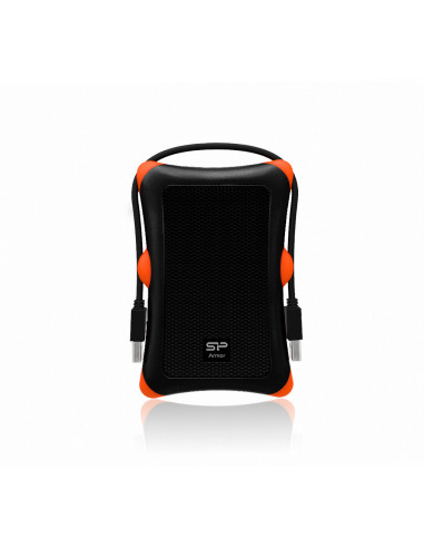 HDD extern portabil Silicon Power Armor A30 2TBAnti-shock USB 3.0 negru "SP020TBPHDA30S3K" (include TV 0.8lei)