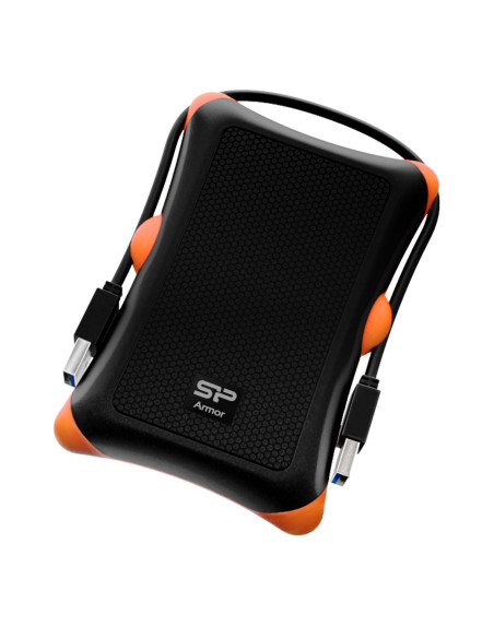 HDD extern portabil Silicon Power Armor A30 1TB Anti-shock USB 3.0 negru "SP010TBPHDA30S3K" (include TV 0.8lei)