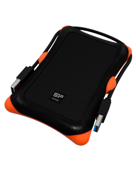 HDD extern portabil Silicon Power Armor A30 1TB Anti-shock USB 3.0 negru "SP010TBPHDA30S3K" (include TV 0.8lei)