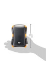 HDD extern portabil Silicon Power Armor A30 1TB Anti-shock USB 3.0 negru "SP010TBPHDA30S3K" (include TV 0.8lei)