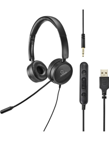 CASTI SPEEDLINK SONID STEREO USB BLACK "SL-870002-BKGY" (include TV 0.8lei)