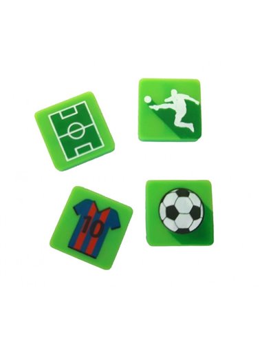 Bratara pixel verde Pixie Crew, cu tematica Minecraft, motiv FOTBAL Creative