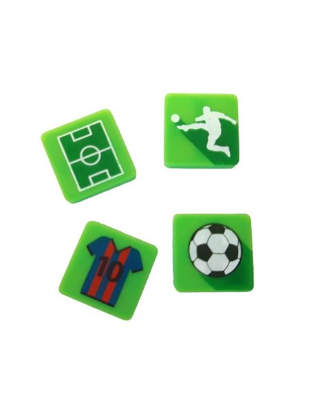 Bratara pixel verde Pixie Crew, cu tematica Minecraft, motiv FOTBAL Creative