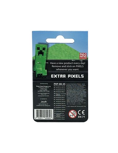 Set multipixeli Pixie Crew, motiv Minecraft, Multicolor, 4 buc/set