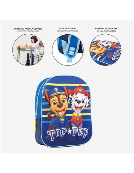 Ghiozdan gradinita 3D PAWPATROL 