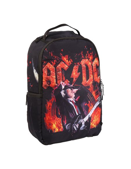 Set scoala AC/DC - Ghiozdan si Agenda A5