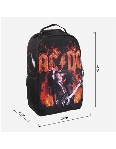 Set scoala AC/DC - Ghiozdan si Agenda A5