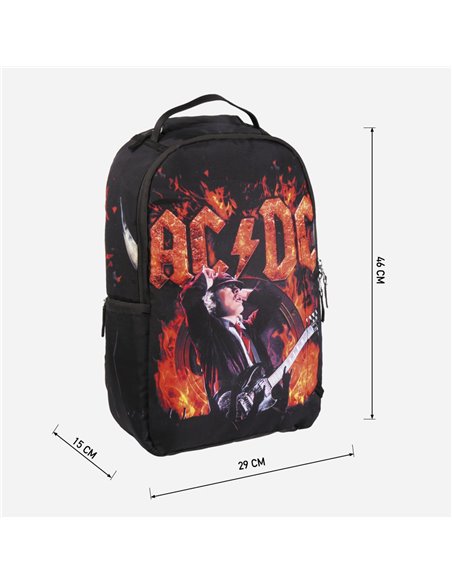 Set scoala AC/DC - Ghiozdan si Agenda A5