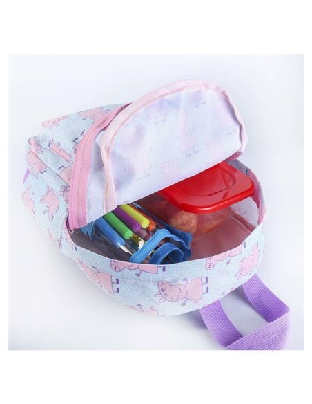 Ghiozdan gradinita, Motiv Peppa Pig