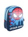 Set gradinita 3D Lights Spiderman - Ghiozdan si Penar Echipat cu 3 fermoare