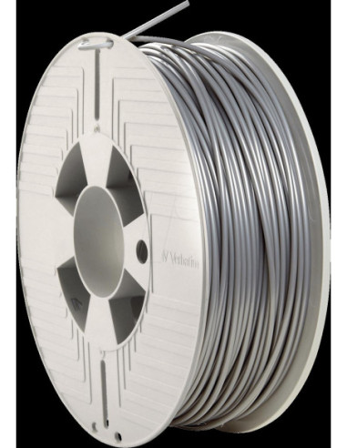 3D PRINTER FILAM ABS 2.85MM 1KG SILVER/METAL GREY "55036"