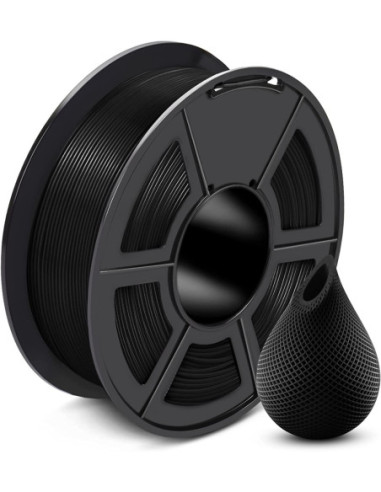 3D PRINTER FILAMENT PET-G 1.75MM 1KG BLACK "55052"