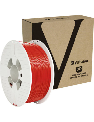 3D PRINTER FILAMENT PET-G 1.75MM 1KG RED "55053"