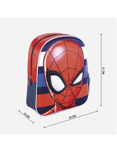Ghiozdan gradinita 3D, Motiv Spiderman