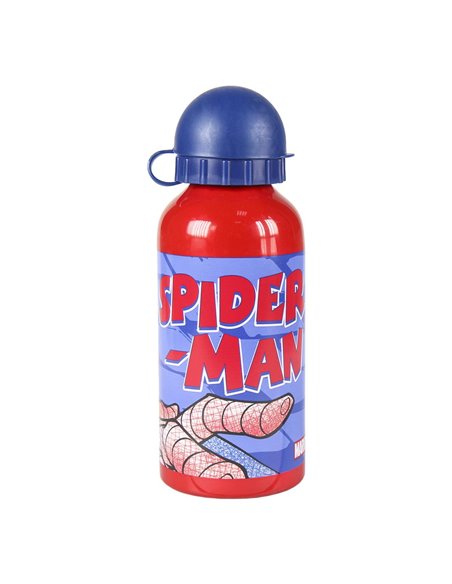Ghiozdan gradinita 3D, Motiv Spiderman cu sticla de apa 