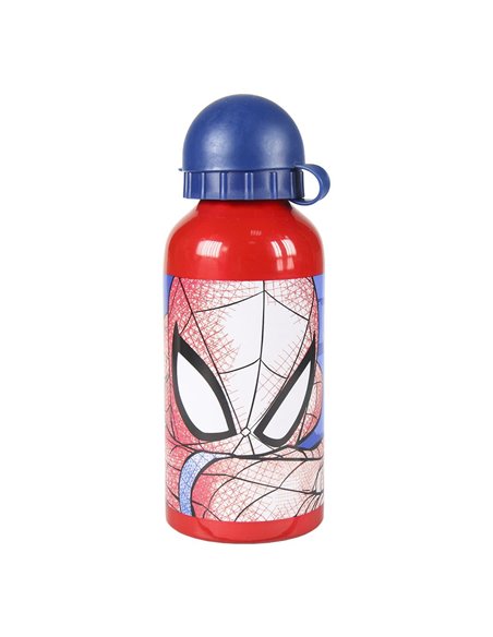 Ghiozdan gradinita 3D, Motiv Spiderman cu sticla de apa 
