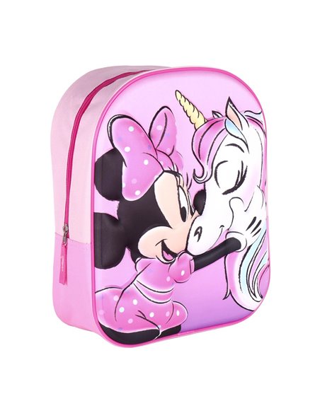 Ghiozdan gradinita 3D, Motiv Minnie 