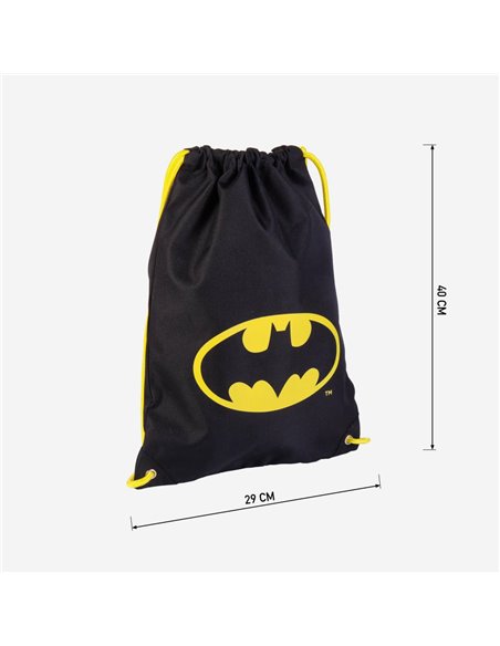 Set scoala Batman 02 - Ghiozdan si Sac de incaltaminte