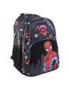 Set scoala Spiderman - Ghiozdan si Penar Echipat cu 3 fermoare