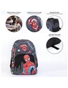 Set scoala Spiderman - Ghiozdan si Penar Echipat cu 3 fermoare