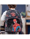 Set scoala Spiderman - Ghiozdan si Penar Echipat cu 3 fermoare